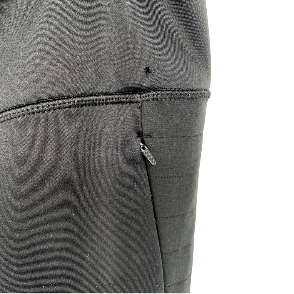 Spyder Fleece Lined Heavyweight Leggings Black Base Layer XL Outdoor Hiking GUC‎ - Picture 3 of 7
